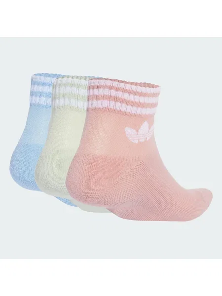 ADIDAS ORIGINALS Čarape svijetloplava / pastelno žuta / roza bijela