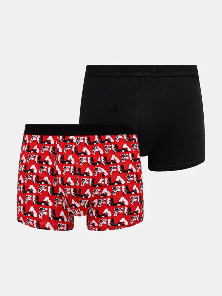 Boxerky Fila červená