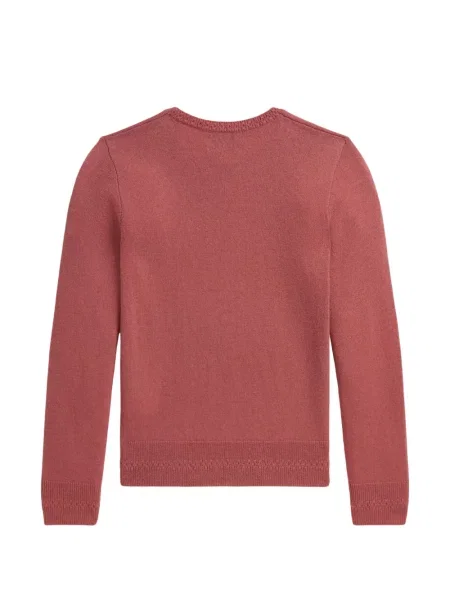Sweter dziecięcy Polo Ralph Lauren czerwony