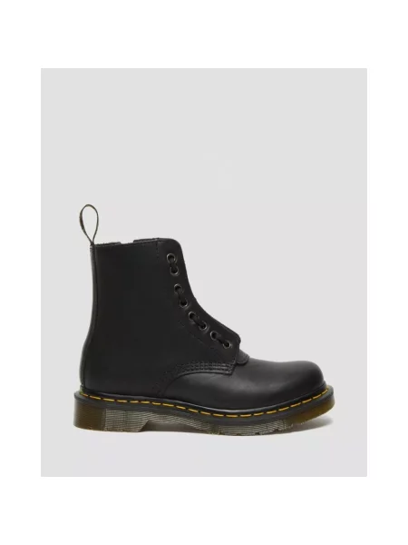Botki Dr. Martens skórzane czarne