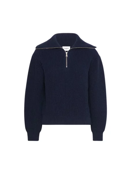 Sweter Max Mara wełniany niebieski