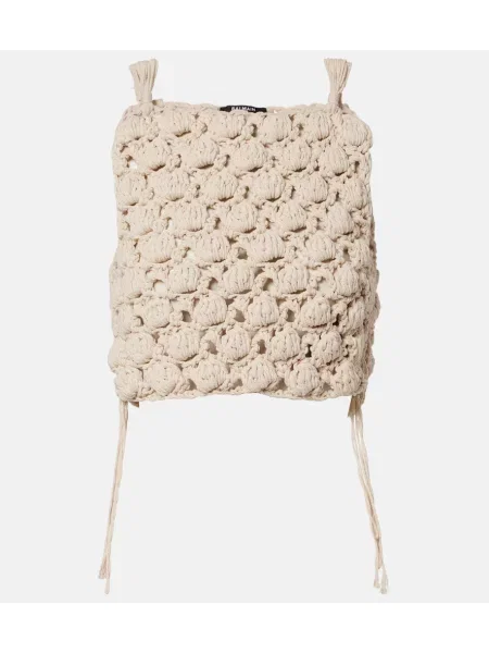 Decupat top Balmain bej