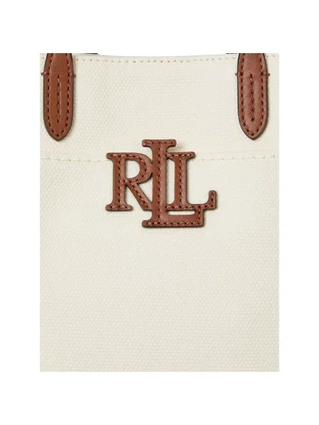 Rankinė LAUREN RALPH LAUREN Écru ruda