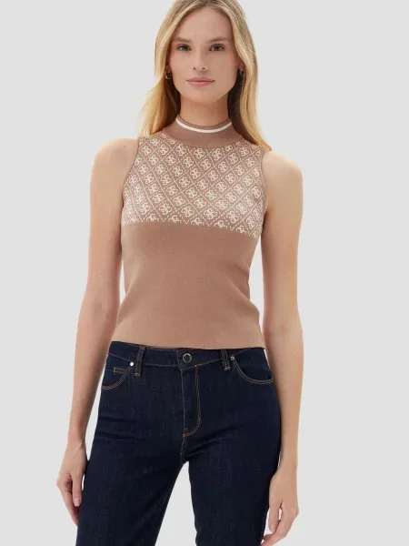 Топ Guess бежевий