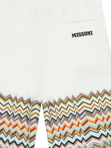 Szorty dziecięce Missoni białe