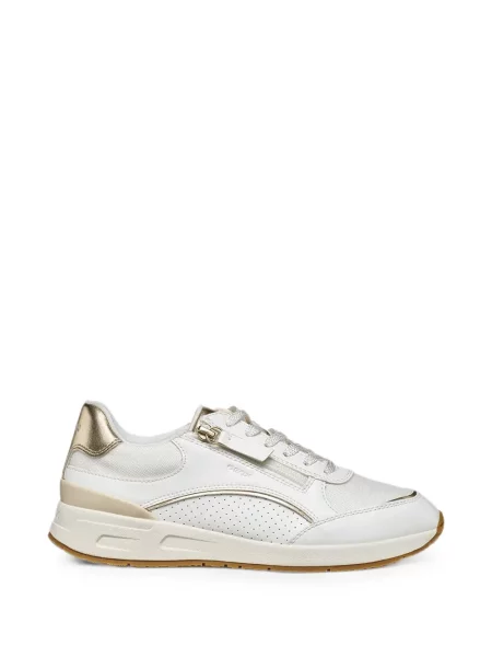 Sneakerși Geox alb