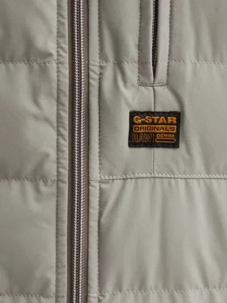Ujjatlan dzseki G-star bézs
