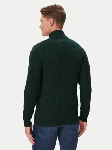 GANT Pulover tamno zelena