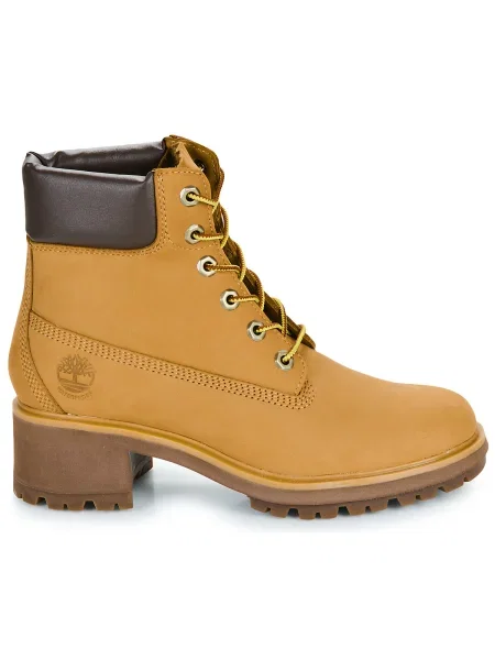 Šnurovacie čipkované tenisky Timberland hnedá