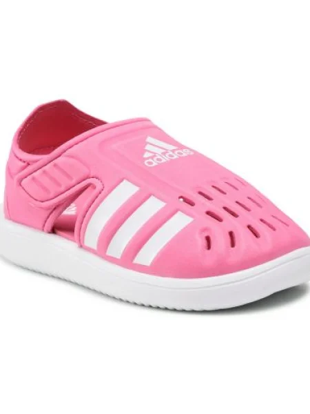 Sandále Adidas s uzavretou špicou ružová