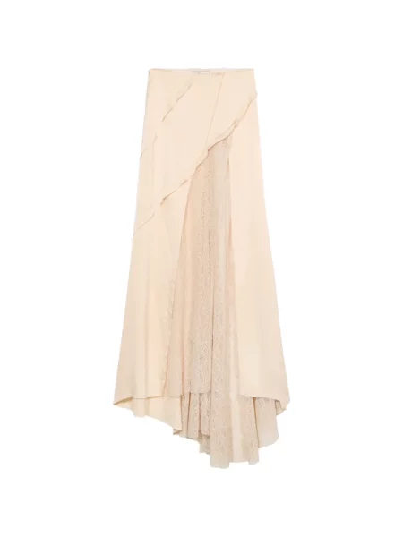 Fustă Blumarine asimetrică din dantelă