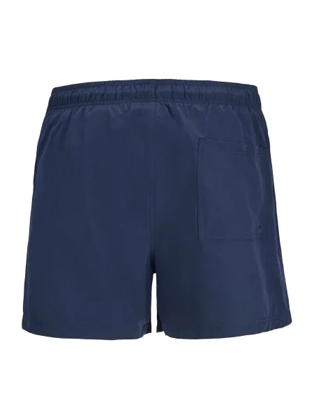 JACK & JONES Plavecké šortky JPSTMaui námornícka modrá čierna