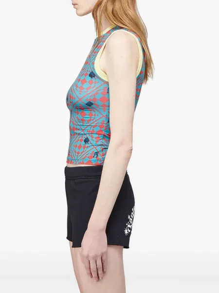 Palaidinė be rankovių Maisie Wilen be rankovių mėlyna