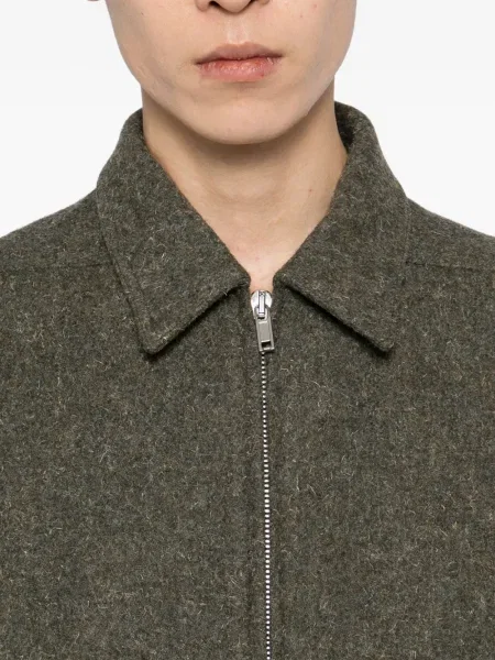 Geacă Rick Owens de lână verde