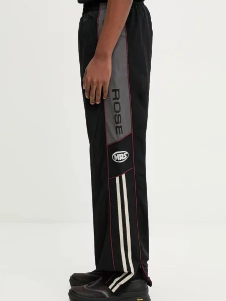 Martine Rose spodnie dresowe Hockey Trackpant z nadrukiem czarny