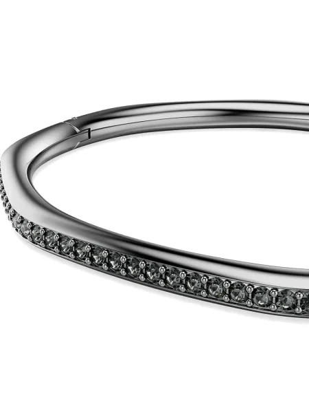 Brăţară Swarovski de cristal gri