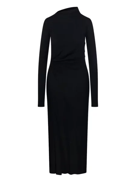 Rochie Sportmax asimetrică negru