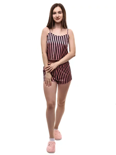 Піжама STREAM темно-сірий шовк сіра