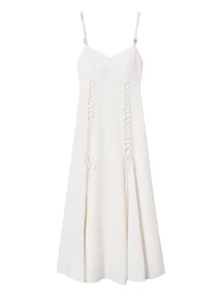 Rochie Twinset de in de costum alb