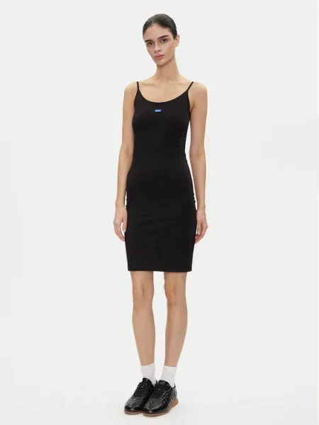 HUGO Rochie de zi Narya negru