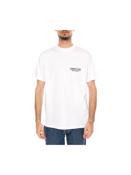 Carhartt WIP S/S Sean Hamilton 03 T-Shirt T-shirt biała