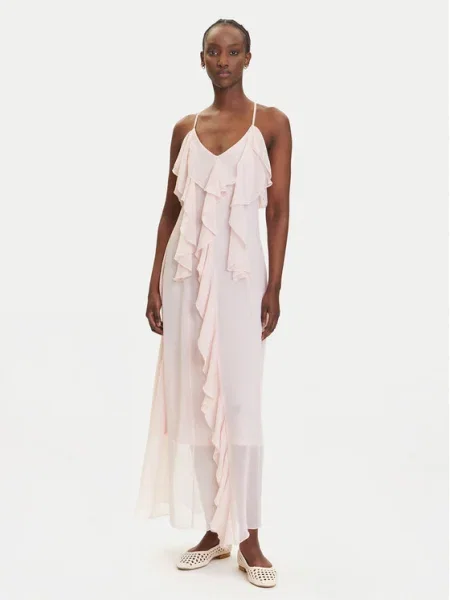 Vero Moda Rochie de seară Camille roz