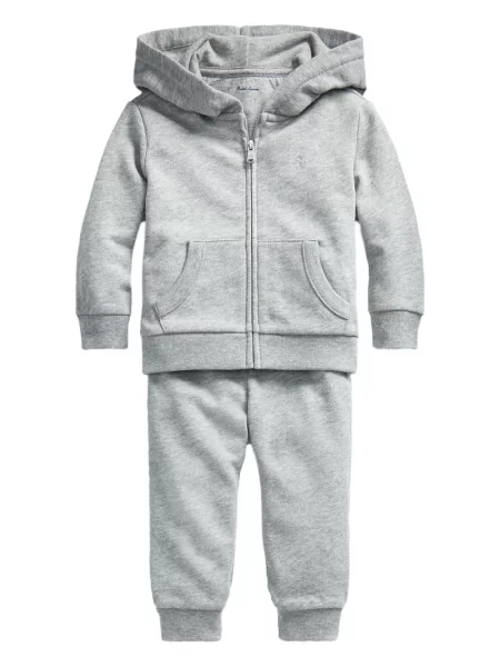 Komplet dresowy dziecięcy Polo Ralph Lauren szary