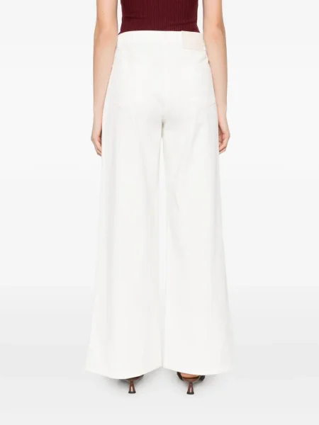 Pantaloni Occleus alb