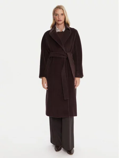 Marella Volneni plašč English rjava