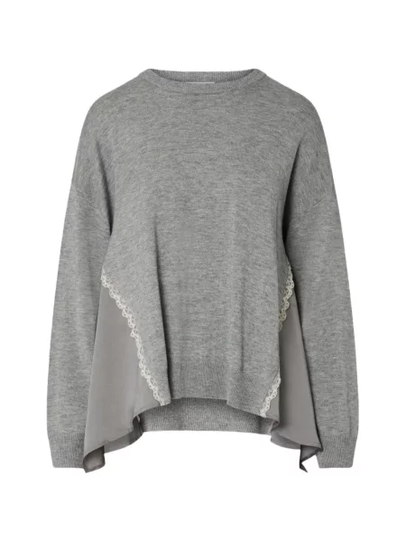 Pulover Liu Jo din satin gri