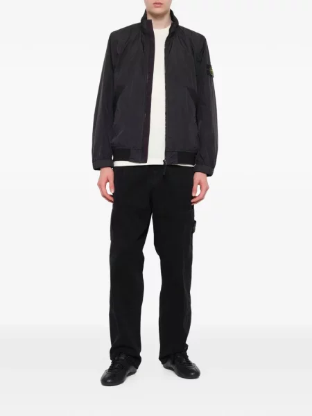 Geacă Stone Island cu strasuri negru
