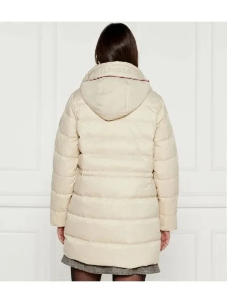 Tommy Hilfiger De puf geacă FUNNEL bej