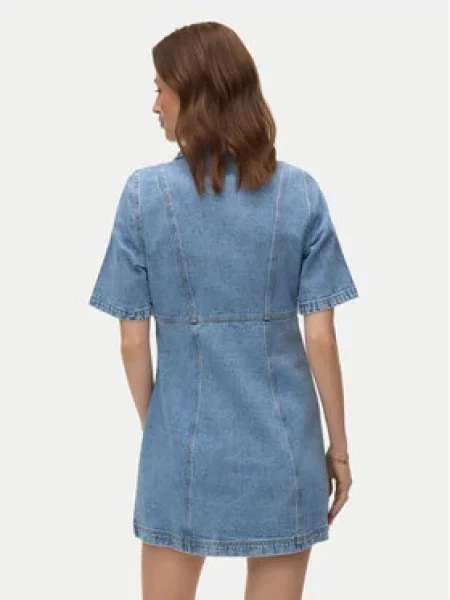 VERO MODA Palaidinės tipo suknelė VMDaisy tamsiai džinso mėlyna