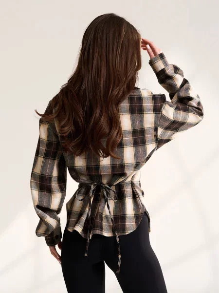 Сорочка в клітинку ISSA Plus мультиколор