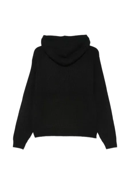Hanorac cu glugă Stüssy tricotate negru