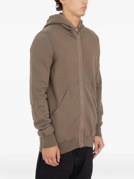 Džemperis su gobtuvu Rick Owens Drkshdw su gobtuvu pilka