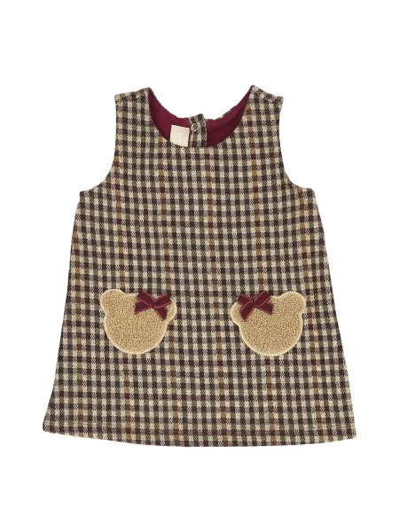 Chicco Rochie / maro / roșu bordeaux bej