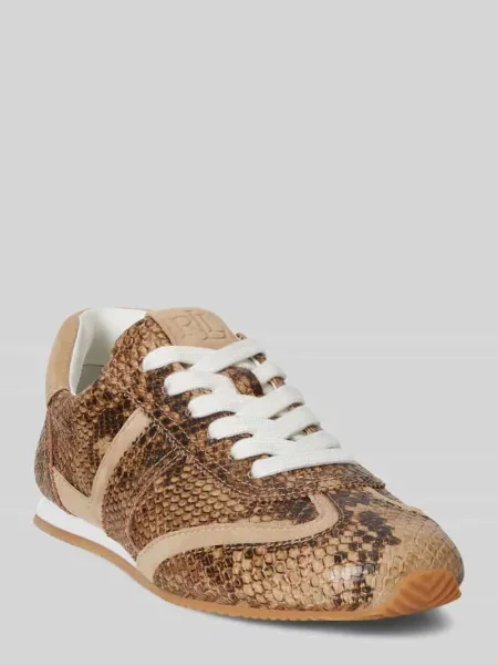 Sneakersy z prawdziwej skóry Lauren Ralph Lauren