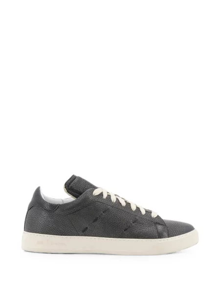 Sneakerși Kiton din piele negru