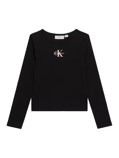 Calvin Klein Jeans Tricou negru alb