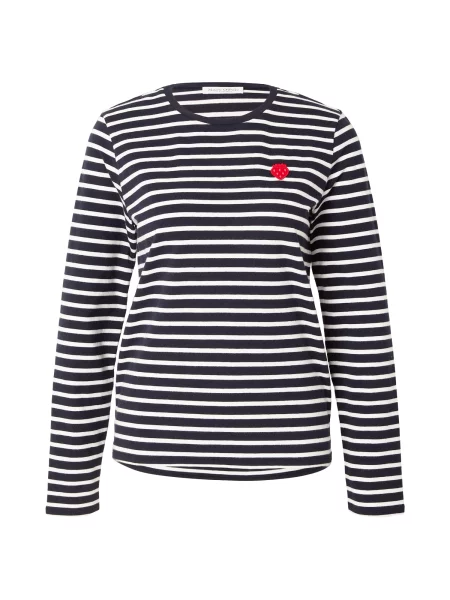 Marc O'Polo Tricou bleumarin alb