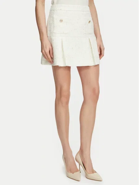 Guess Fustă mini Crem