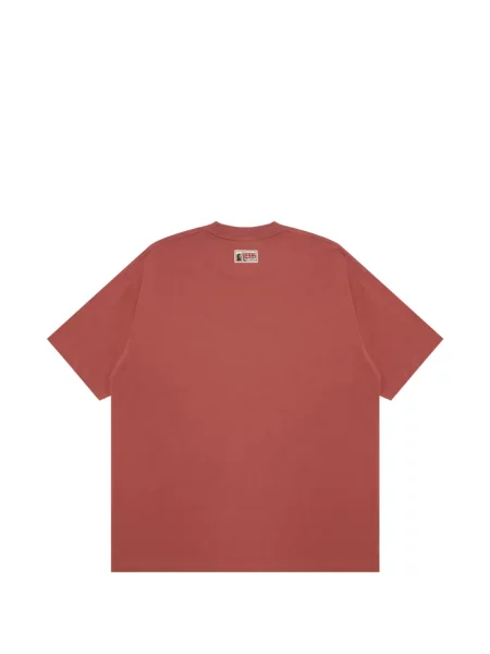 Tricou Aape By A Bathing Ape cu imagine roșu