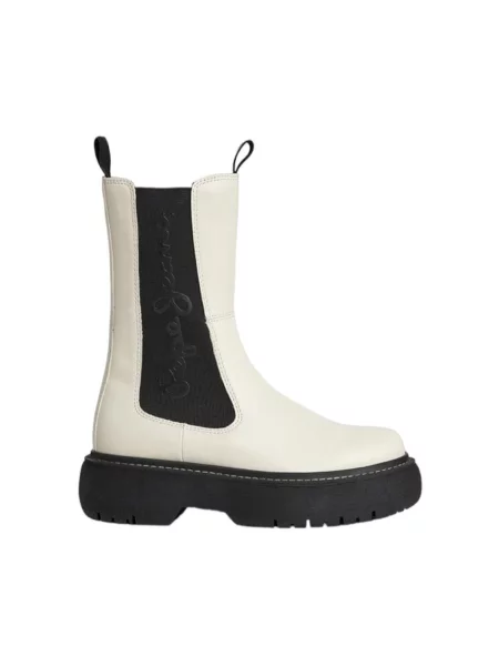 Sztyblety Pepe Jeans białe