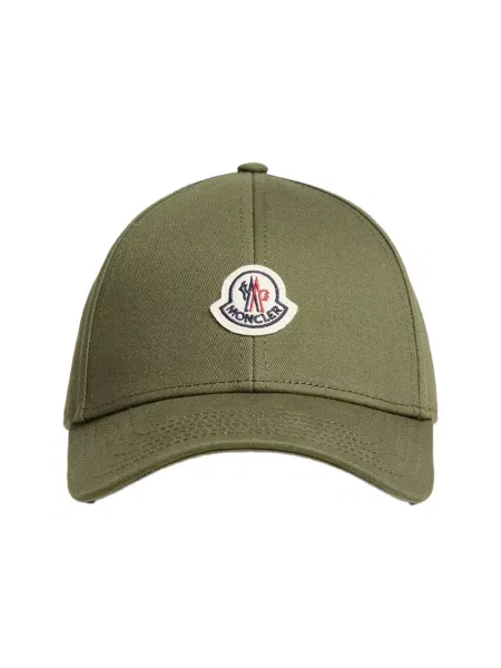 Czapka z daszkiem Moncler zielona