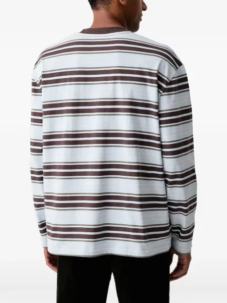 Lung tricou Les Deux albastru
