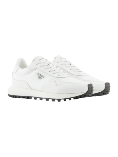 Sneakersy Emporio Armani białe