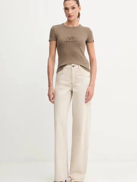 Футболка Miss Sixty коричневая