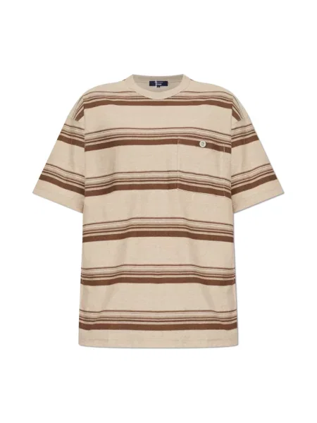 Koszulka Comme Des Garcons beżowa