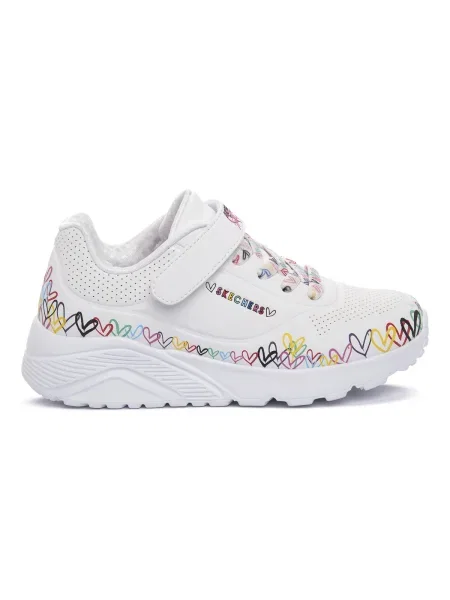 Gyerek félcipő Skechers fehér